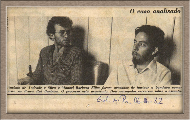 Andrade Barbosa Estado do Paraná, 06/06/1982